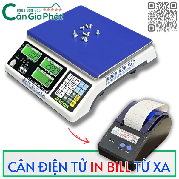 Hướng dẫn kết nối cân điện tử in bill từ xa