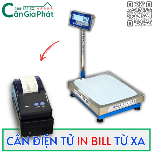 Hướng dẫn kết nối cân điện tử in bill từ xa