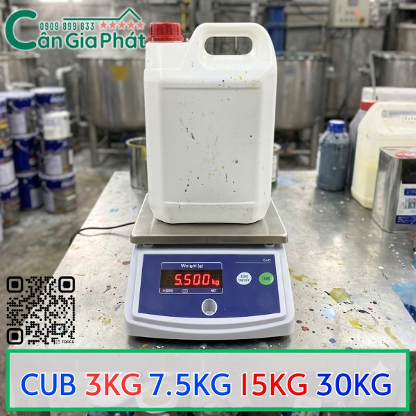 CÂN THỦY SẢN CUB 3KG 7.5KG 15KG 30KG