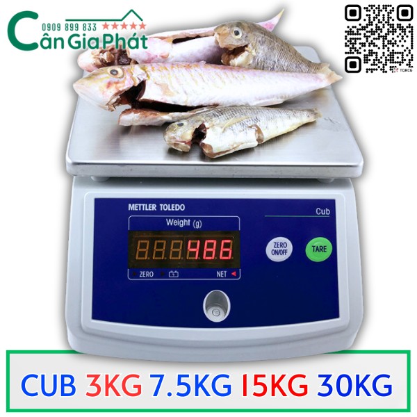 CÂN THỦY SẢN CUB 3KG 7.5KG 15KG 30KG
