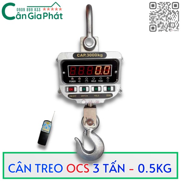 CÂN MÓC CẨU OCS 3 TẤN 5 TẤN 10 TẤN