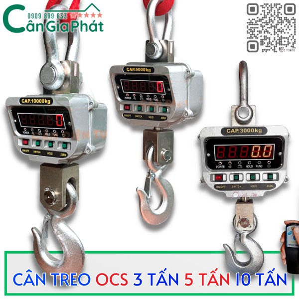 CÂN MÓC CẨU OCS 3 TẤN 5 TẤN 10 TẤN