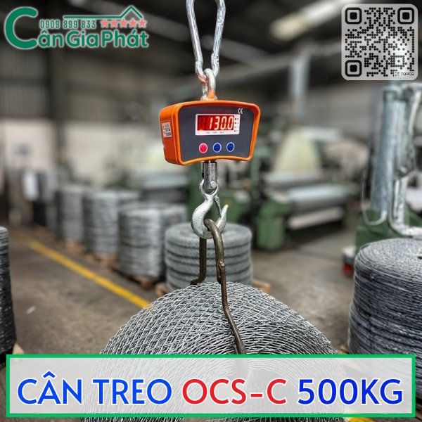 CÂN MÓC TREO OCS-C 500KG