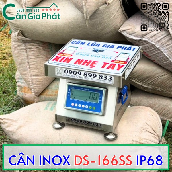 CÂN INOX DS-166SS IP68