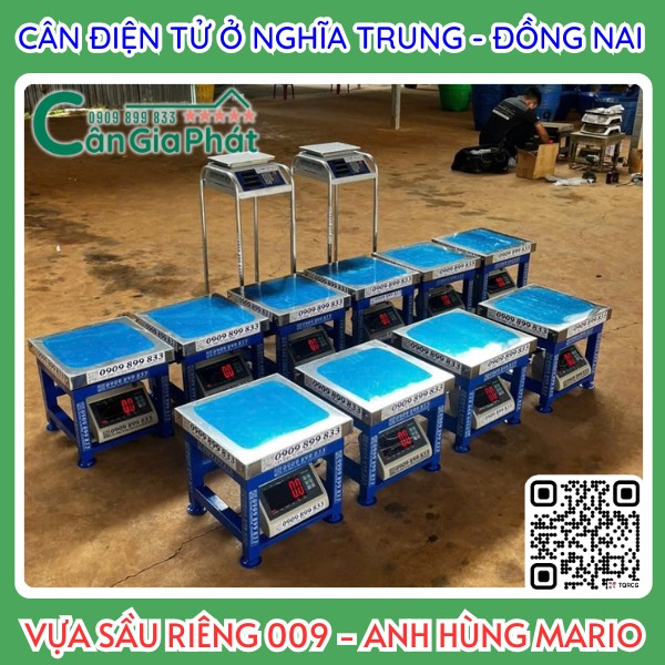 Cân điện tử ở Ngã 3 Sao Bọng, Nghĩa Trung, Đồng Nai - Vựa sầu riêng 009 - Cân điện tử cân sầu riêng - 3
