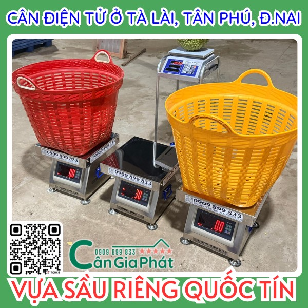 Giao cân sầu riêng tận nơi Vựa Quốc Tín ở Tà Lài Tân Phú Đồng Nai