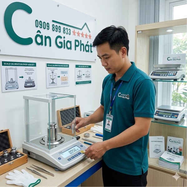 Hiệu chuẩn cân điện tử - Cân Điện Tử Gia Phát - candientu.net