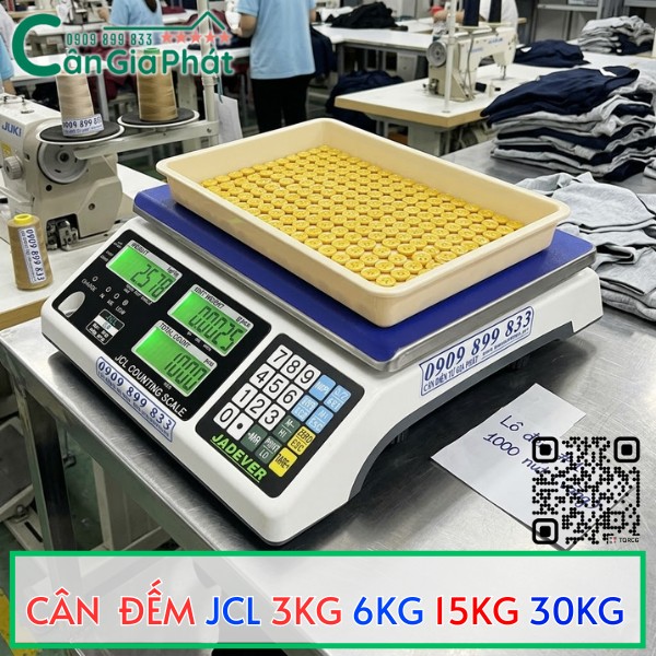 CÂN ĐẾM JCL 3KG 6KG 15KG 30KG