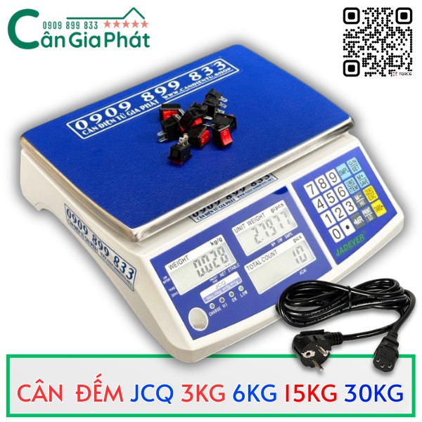 CÂN ĐẾM JCQ 3KG 6KG 15KG 30KG