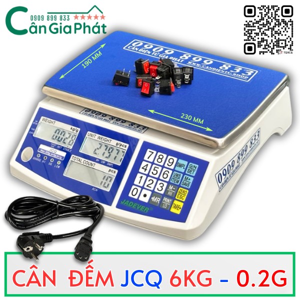 CÂN ĐẾM JCQ 3KG 6KG 15KG 30KG