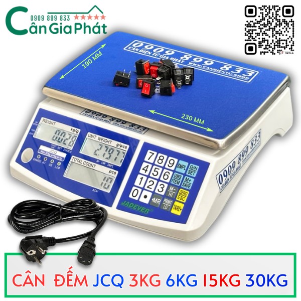 CÂN ĐẾM JCQ 3KG 6KG 15KG 30KG