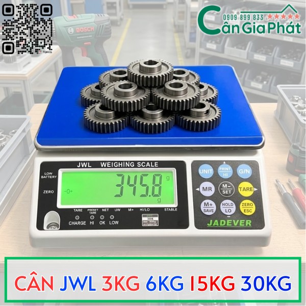 JADEVER JWL 3KG 6KG 15KG 30KG