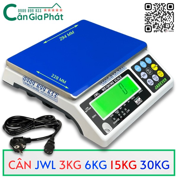 JADEVER JWL 3KG 6KG 15KG 30KG