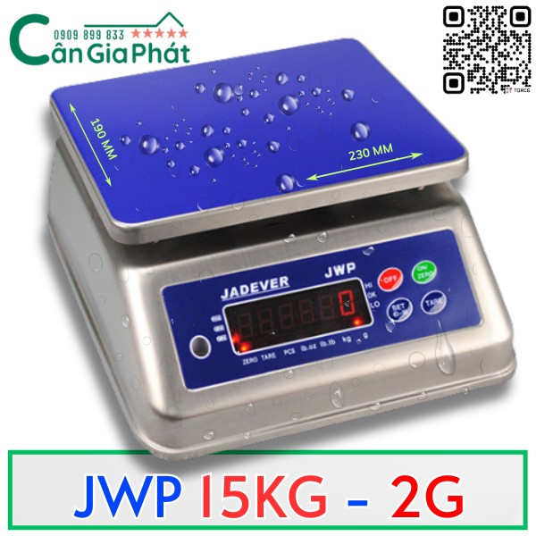 CÂN INOX JADEVER JWP