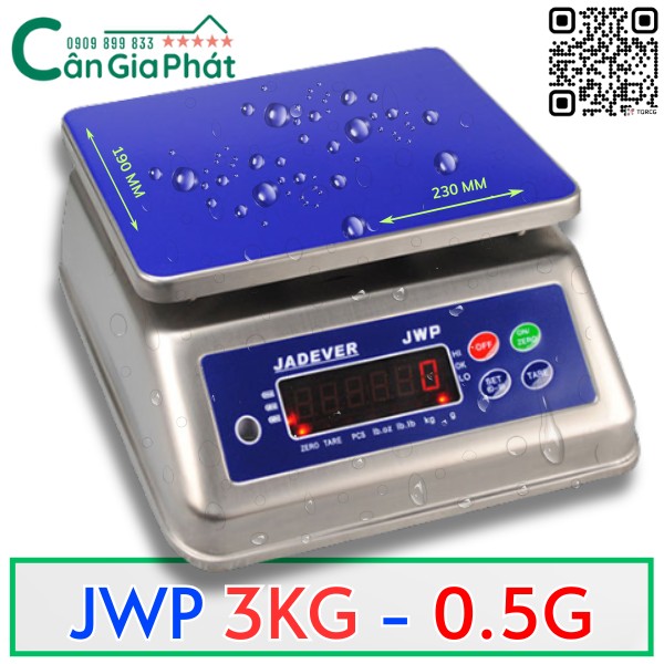 CÂN INOX JADEVER JWP
