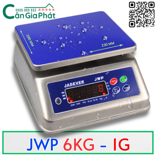 CÂN INOX JADEVER JWP