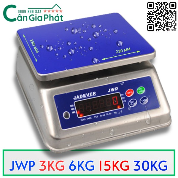 CÂN INOX JADEVER JWP