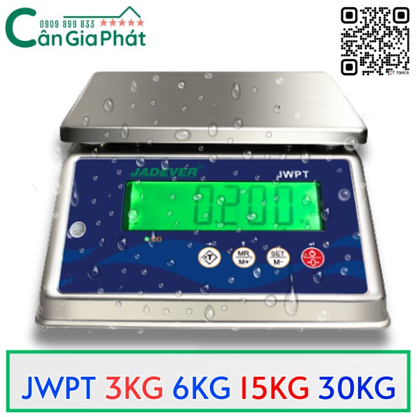 CÂN TÔM JWPT 3KG 6KG 15KG 30KG