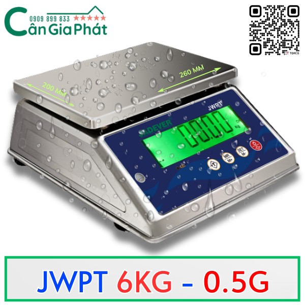 CÂN TÔM JWPT 3KG 6KG 15KG 30KG