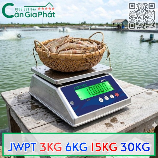 CÂN TÔM JWPT 3KG 6KG 15KG 30KG
