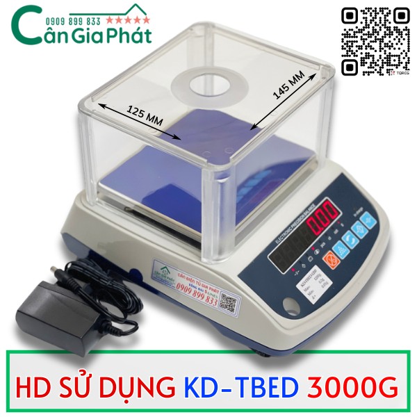 Hướng dẫn sử dụng cân điện tử KD-TBED 3000g độ chính xác 0.1g cân vàng cân hóa chất cân đếm phụ kiện may mặc