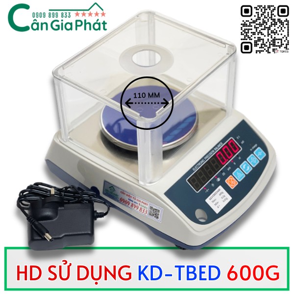 Hướng dẫn sử dụng cân KD-TBED 600g / 0.01g cân vàng cân hóa chất cân đếm tem nhãn quần áo
