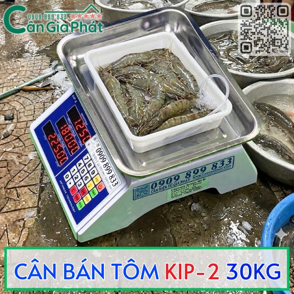 CÂN BÁN HẢI SẢN KIP-2 30KG