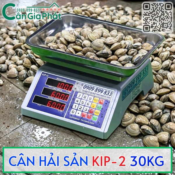 CÂN BÁN HẢI SẢN KIP-2 30KG