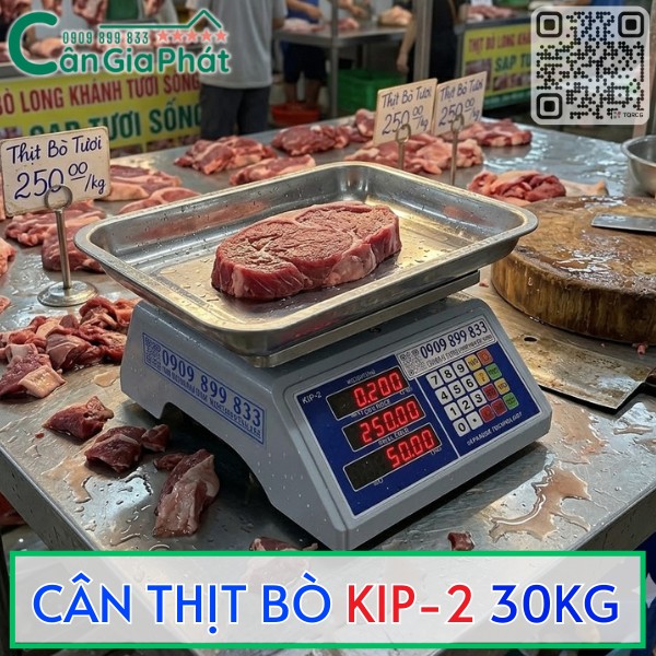 CÂN BÁN HẢI SẢN KIP-2 30KG