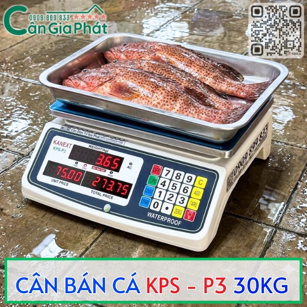 CÂN TÍNH TIỀN KPS-P3 30KG