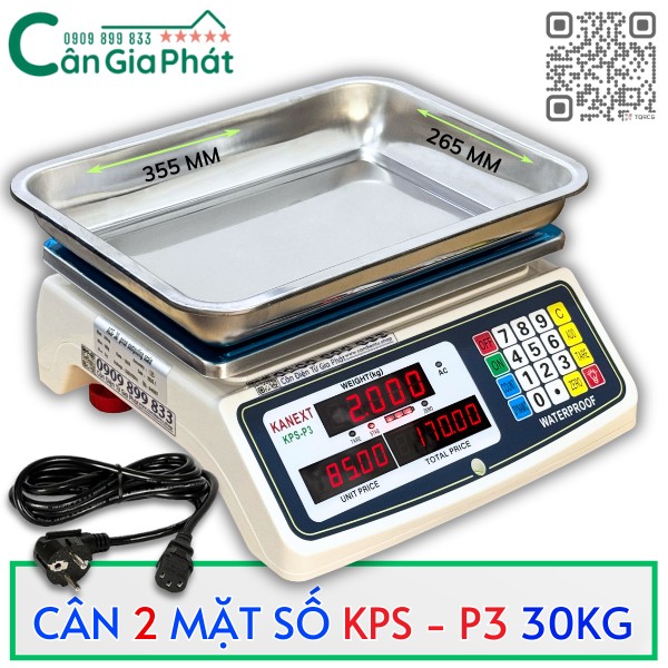 CÂN TÍNH TIỀN KPS-P3 30KG