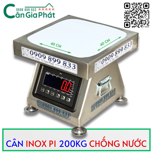 CÂN INOX P1 LIỀN KHỐI