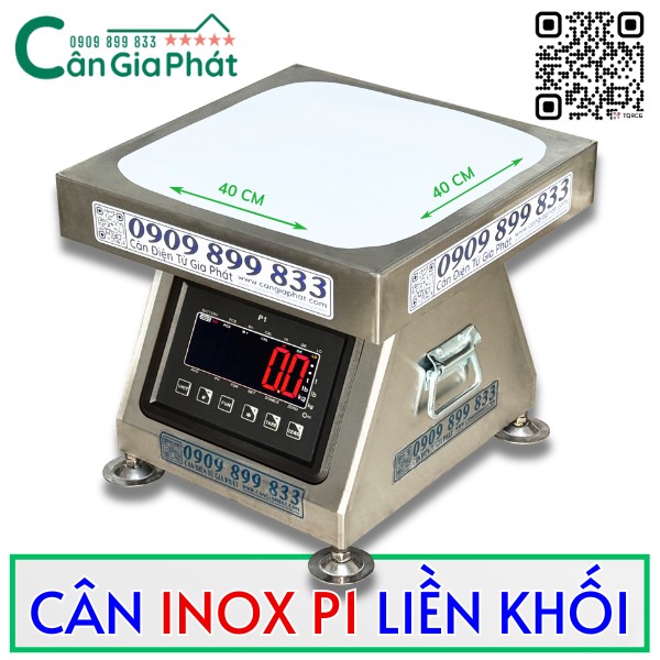 CÂN INOX P1 LIỀN KHỐI