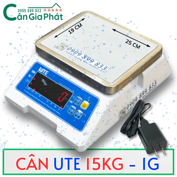 CÂN UTE 3KG 6KG 15KG CHỐNG NƯỚC