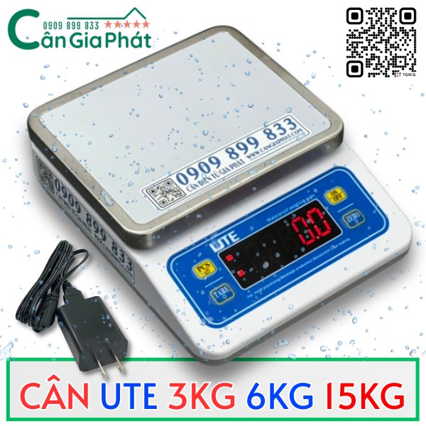 CÂN UTE 3KG 6KG 15KG CHỐNG NƯỚC