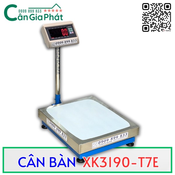 Cân bàn điện tử XK3190-T7E 60kg 100kg 150kg 200kg 300kg 500kg