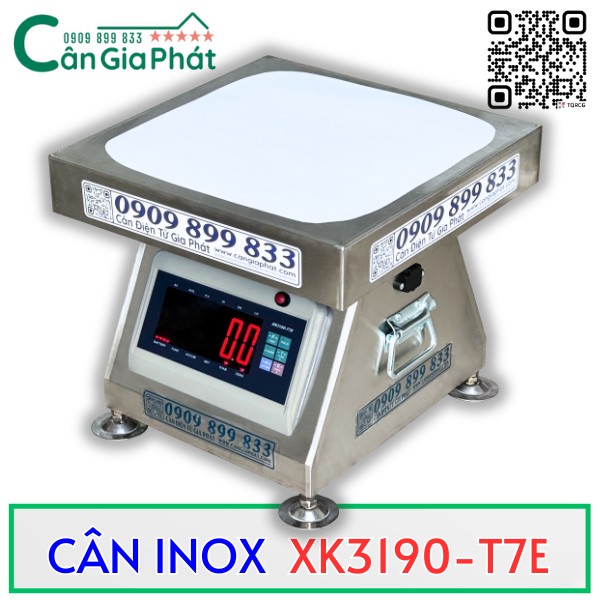 Cân điện tử inox XK3190-T7E 100kg 200kg 300kg 500kg