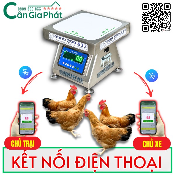 HƯỚNG DẪN KẾT NỐI ĐIỆN THOẠI VỚI CÂN GÀ VỊT GIA PHÁT