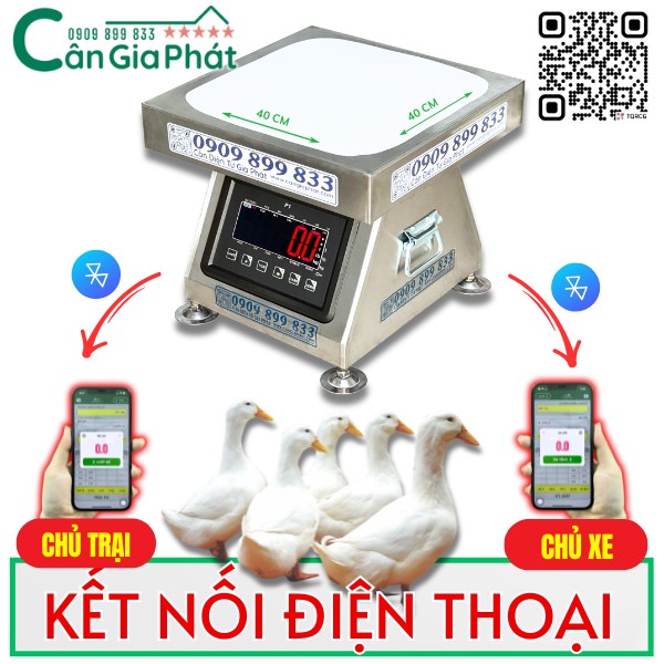 HƯỚNG DẪN KẾT NỐI ĐIỆN THOẠI VỚI CÂN GÀ VỊT GIA PHÁT