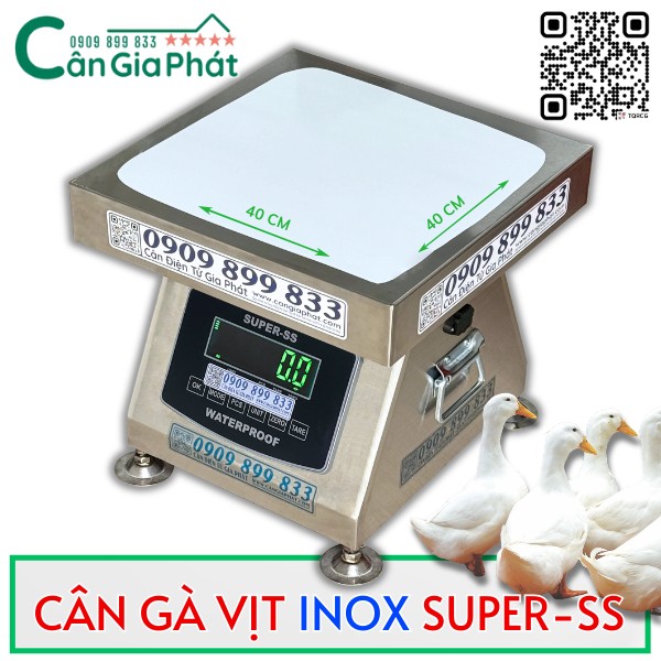 CÂN GÀ VỊT 100KG 200KG 300KG SUPER-SS GIÁ RẺ NHẤT