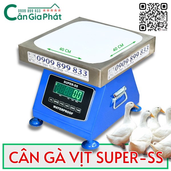 CÂN GÀ VỊT 100KG 200KG 300KG SUPER-SS GIÁ RẺ NHẤT