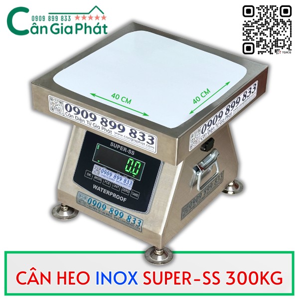 CÂN ĐIỆN TỬ CÂN HEO SUPER-SS 300KG CHỐT SỐ VÀ CHỐNG NƯỚC