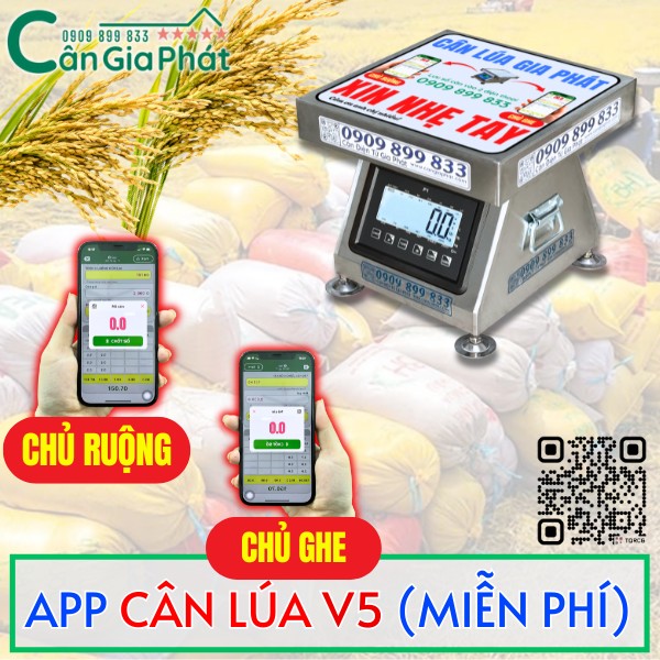 HƯỚNG DẪN TẢI APP CÂN LÚA V5 VÀ KẾT NỐI VỚI CÂN LÚA GIA PHÁT