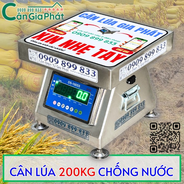 CÂN LÚA 200KG CHỐNG NƯỚC