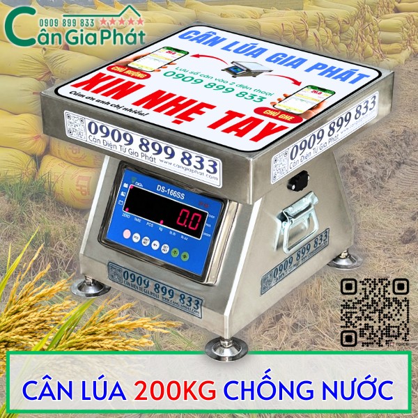 CÂN LÚA 200KG CHỐNG NƯỚC