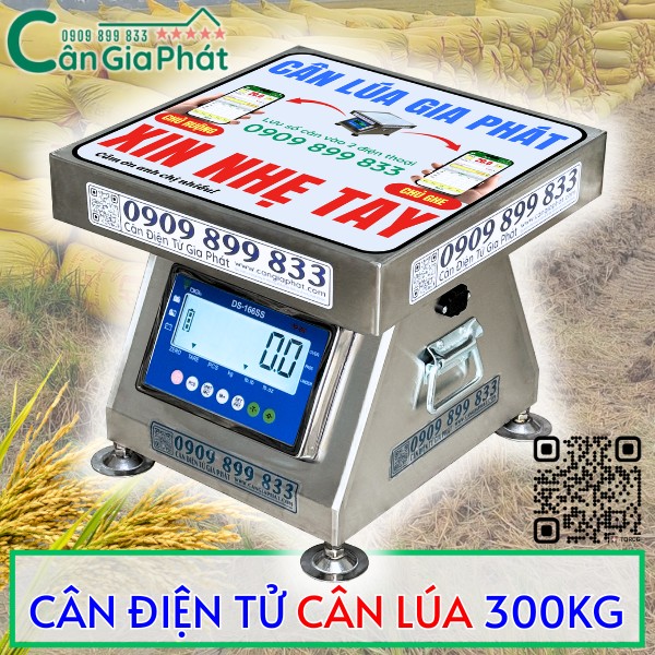 CÂN ĐIỆN TỬ CÂN LÚA 300KG