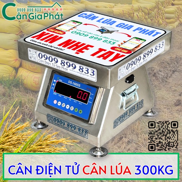 CÂN ĐIỆN TỬ CÂN LÚA 300KG