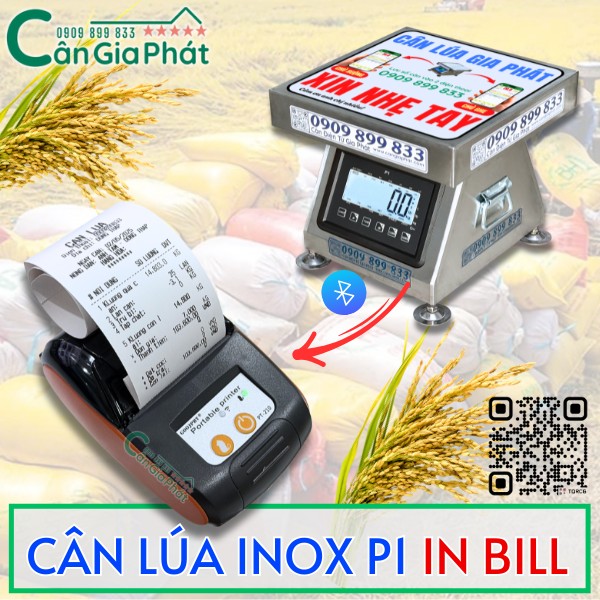 HƯỚNG DẪN CÀI ĐẶT &amp; IN BILL CÂN LÚA GIA PHÁT