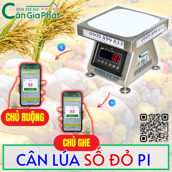 CÂN LÚA GIA PHÁT SỐ ĐỎ