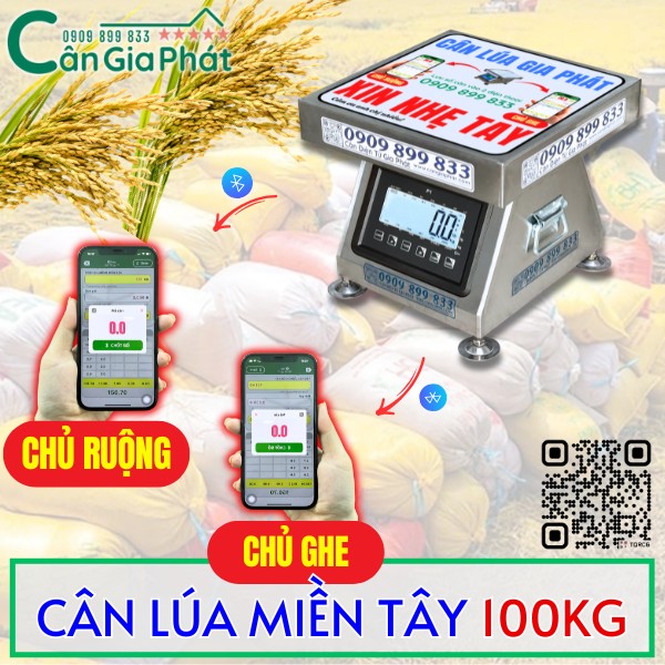 CÂN LÚA 100KG MIỀN TÂY